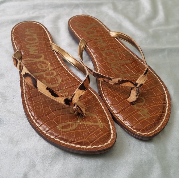 sam edelman bernice sandal leopard